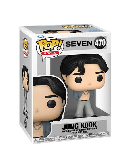 PREORDER Funko Pop Rocks Jung Kook (Seven). BTS  - This item is a PREORDER. It will be shipped on the release date: 07/2025.  If