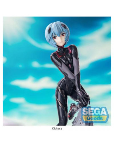 Figura Rei Ayanami 30 aniversario 19 cm. Evangelion 3.0 + 1.0 Thrice upon a Time  - Figura Rei Ayanami 30 aniversario 19 cm. Eva