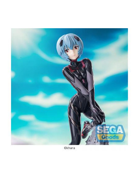 Figure Rei Ayanami 30th Anniversary 19 cm. Evangelion 3.0 + 1.0 Thrice upon a Time  - Figure Rei Ayanami 30th Anniversary 19 cm. Figure Rei Ayanami 30th Anniversary 19 cm. Evangelion 3.0 + 1.0 Thrice upon a Time  - Figure Rei Ayanami 30th Anniversary 19 cm.