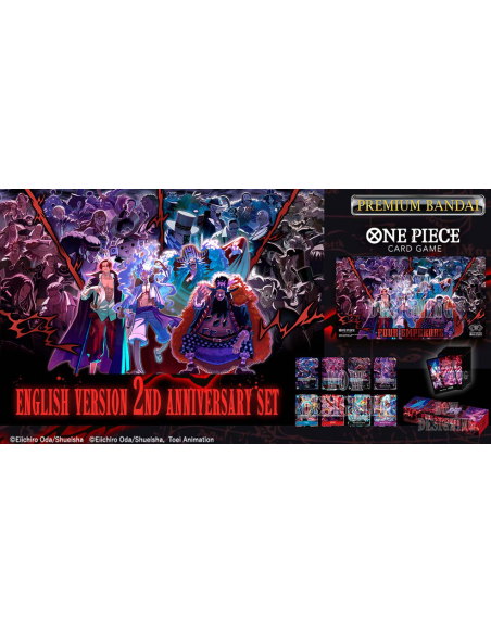 PREORDER One Piece 2nd Anniversary Set  - This item is a PREORDER. It will be shipped on the release date: 27th/06/2025. If the 
