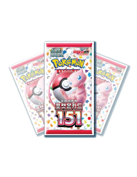 Pokémon 151: Sobre (Coreano)  - Pokémon 151: Sobre (Coreano)