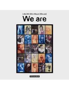 I-DLE - WE ARE (8th Mini Album) POCAALBUM  - I-DLE - WE ARE (8th Mini Album) POCAALBUM Contenido:  1 QR Card (random out of 5 ty