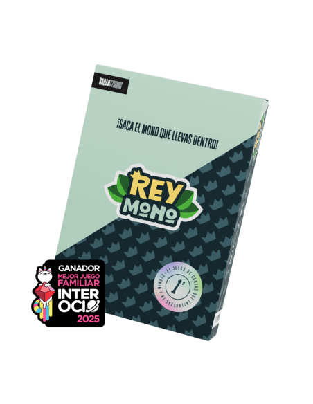 Rey Mono  -  Imagine a board game so easy to learn that you’ll be playing in just one minute. Designed for all ages, this game c