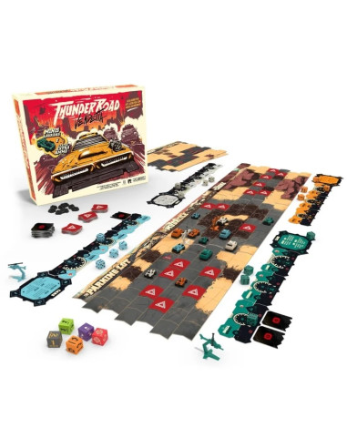 Thunder Road Vendetta. Edición Extra Ammo. Juego de Mesa  - Thunder Road Vendetta: Edición Extra Ammo es un juego de mesa que vu