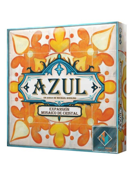 Azul. Expansión Mosaico De Cristal.  - Azul: Mosaico de cristal es una expansión del juego de mesa Azul con la que podremos mejo