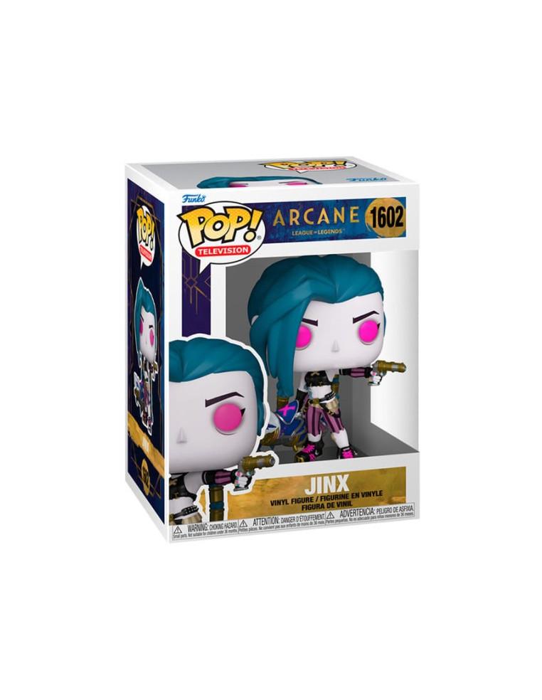 Funko Pop Jinx. Arcane League of Legends (Caja Dañada)  - Funko Pop Jinx. Arcane