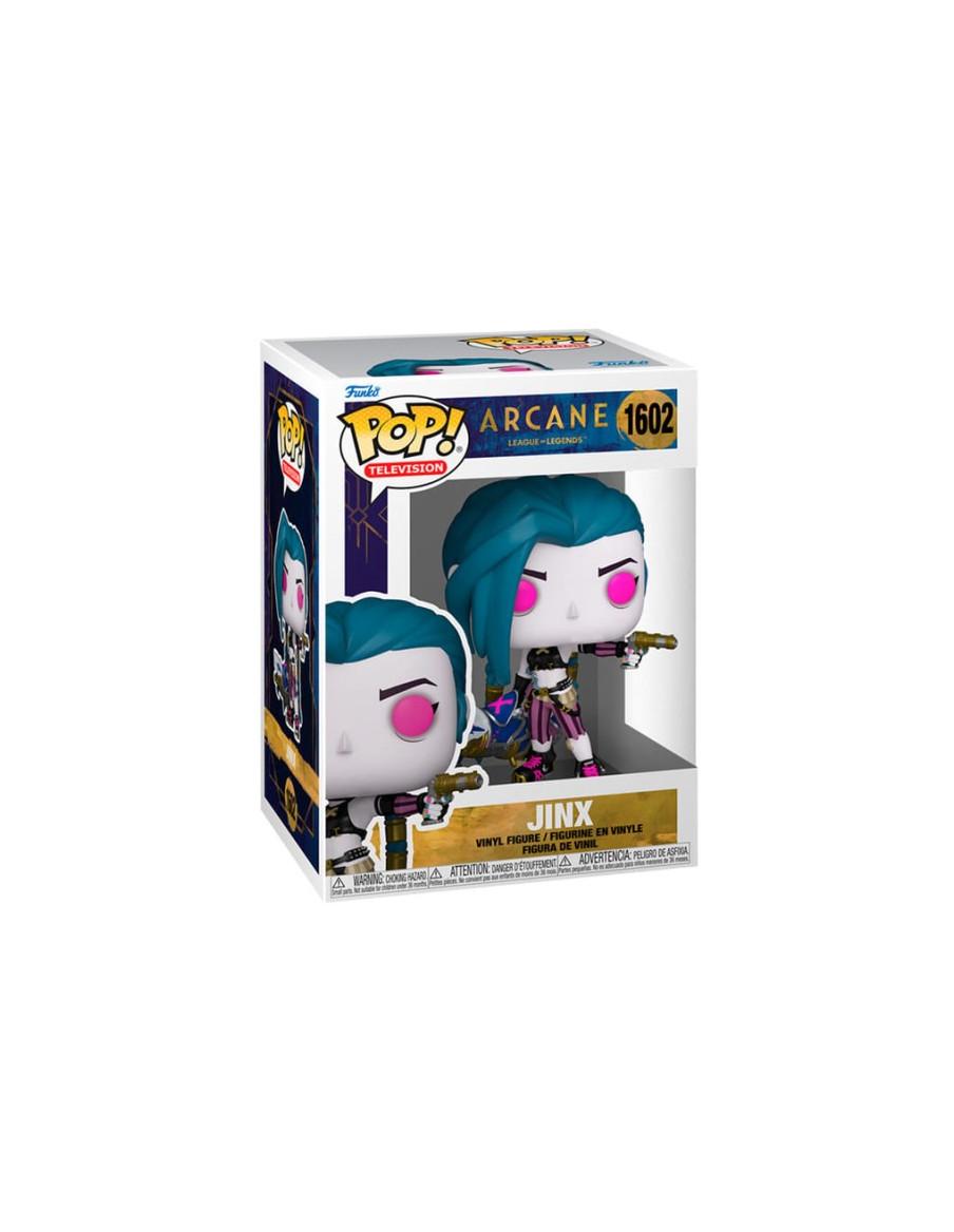 Funko Pop Jinx. Arcane League of Legends (Caja Dañada)  - Funko Pop Jinx. Arcane