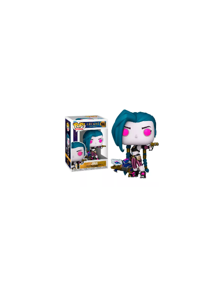 Funko Pop Jinx. Arcane League of Legends (Caja Dañada)  - Funko Pop Jinx. Arcane