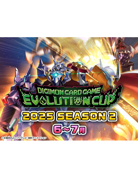 Digimon Evo Cup 2025 Vol.2 Sabado 13 Septiembre 11:15  - Imprescindible comprar la entrada a través de nuestra pagina web. Toda 