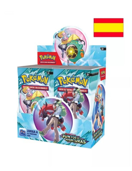 Escarlata y Púrpura 9 Juntos de Aventuras: Caja de Sobres (36) Español  - 