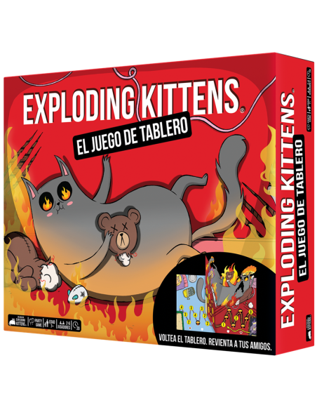 Exploding Kittens. The Board Game (Spanish)  - 