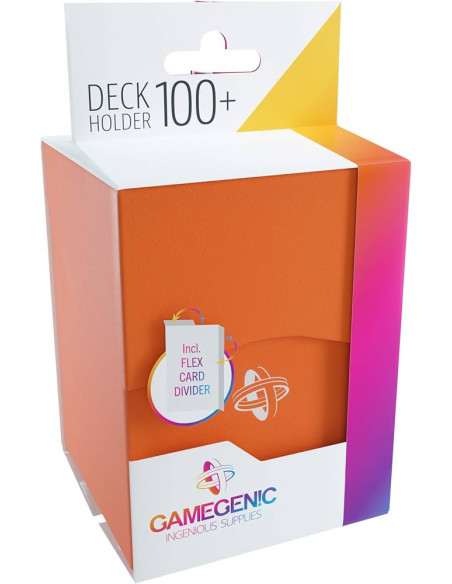 Gamegenic. Deck Holder 100+ Naranja  - Gamegenic. Deck Holder 100+ Naranja