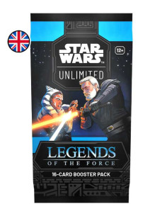 Star Wars Unlimited - Leyendas de la Fuerza: Sobre (16 cartas) Inglés  - Star Wars Unlimited - Leyendas de la Fuerza: Sobre (16