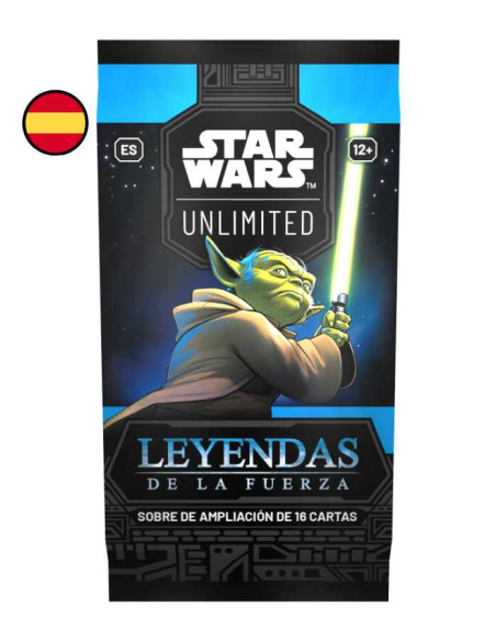 copy of Star Wars Unlimited - Leyendas de la Fuerza: Caja de Sobres (24) Inglés  - 