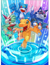 Fundas Digimon. Signs of Evolution. Standard Size (60)  - Fundas Digimon. Signs of Evolution. Standard Size (60)