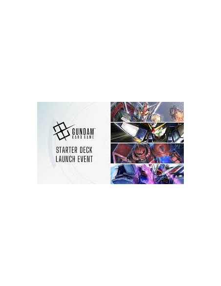 GUNDAM CARD GAME Starter Deck Launch Event Domingo 13/07 11:00  - 