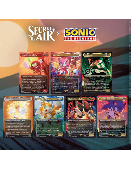 RESERVA MTG - Secret Lair x Sonic: Friends and Foes non foil (Inglés)  - Este producto es una RESERVA, y se servirá en la fecha 