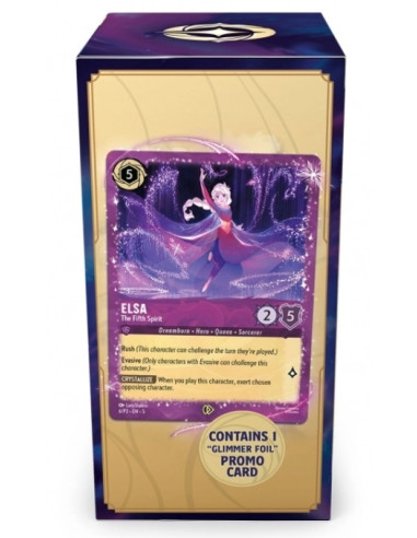 RESERVA Lorcana Gift Set Elsa Gift Box (Inglés)  - Este producto es una RESERVA, y se servirá en la fecha de salida: 3/10/2025. 