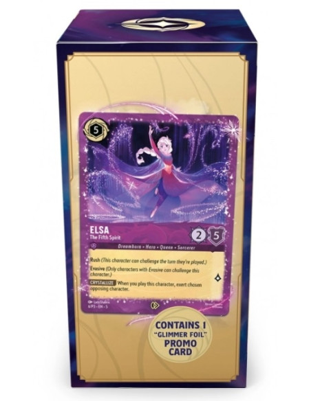 RESERVA Lorcana Gift Set Elsa Gift Box (Inglés)  - Este producto es una RESERVA, y se servirá en la fecha de salida: 3/10/2025. 