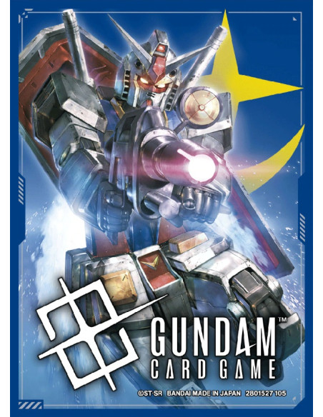 Gundam TCG Sleeves. Gundam. Standard Size (70)  - Gundam TCG Sleeves. Gundam. Standard Size (70)