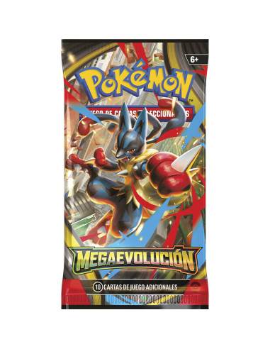 PREORDER Mega Evolution 1 ME01: Booster Pack (10) Spanish  - This item is a PREORDER. It will be shipped on the release date: 22