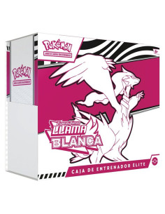 Escarlata y Púrpura 10.5 Llama Blanca: Caja de Entrenador de Élite (Español)  - Prepárate para el combate con la Caja de Entrena