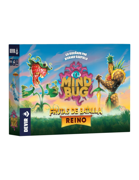 Mind Bug Frutas de Batalla Reino  - ¡Planta tus frutas y verduras fantásticas, protégelas de tu oponente y cosecha sus habilidad