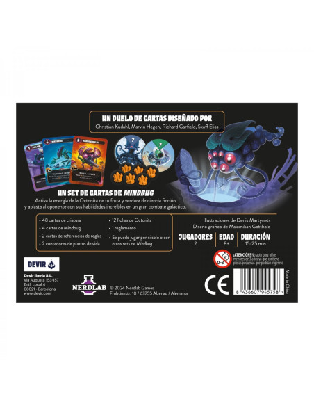 Mind Bug Frutas de Batalla Galaxia  - ¡Planta tus frutas y verduras fantásticas, protégelas de tu oponente y cosecha sus habilid