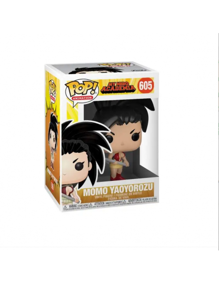 Funko Pop Momo Yaoyorozu. My Hero Academia (Caja Dañada)  - Funko Pop Momo Yaoyorozu. My Hero Academia. 10 cm de altura. Present