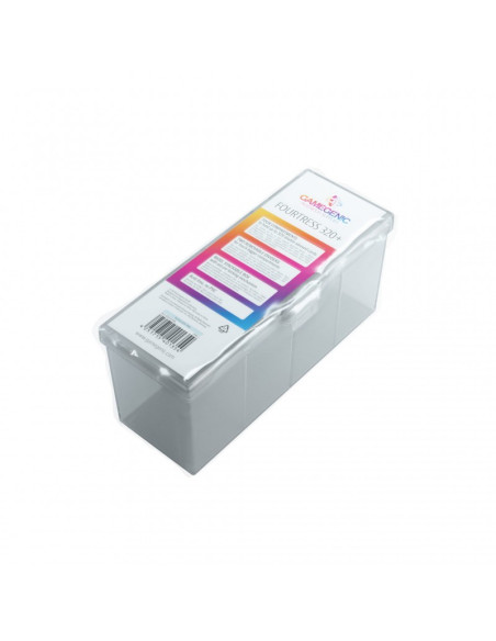 Deck box 4 Compartment 320+ cards. Gamegenic Transparente  - 