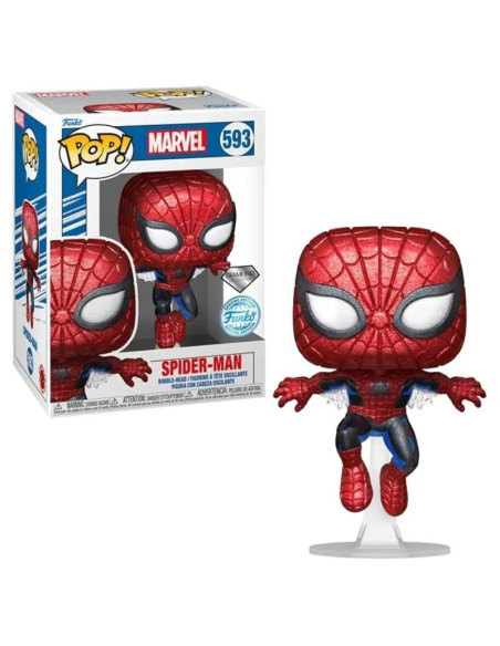 Funko Pop. Spider-Man. Primera Aparición. Diamond Collection  - 
