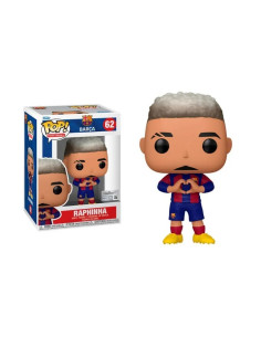 Funko Pop. Raphinha. FC Barcelona  - Funko Pop. Lewandowski. FC Barcelona