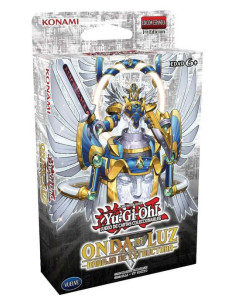 Wave of Light Structure Deck (Spanish)  - ? Contents   41 total cards:   2 Ultra Rares   3 Super Rares   36 Commons     1 Token