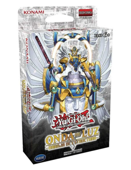 Wave of Light Structure Deck (Spanish)  - ? Contents   41 total cards:   2 Ultra Rares   3 Super Rares   36 Commons     1 Token 