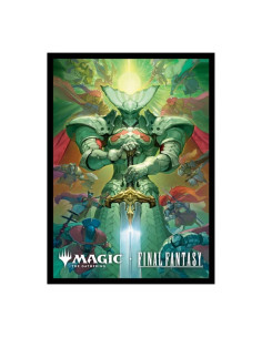 MTG x Final Fantasy Sleeves. Summon: Knights of The Round (100)  - Standard Size Sleeves (66x91mm)