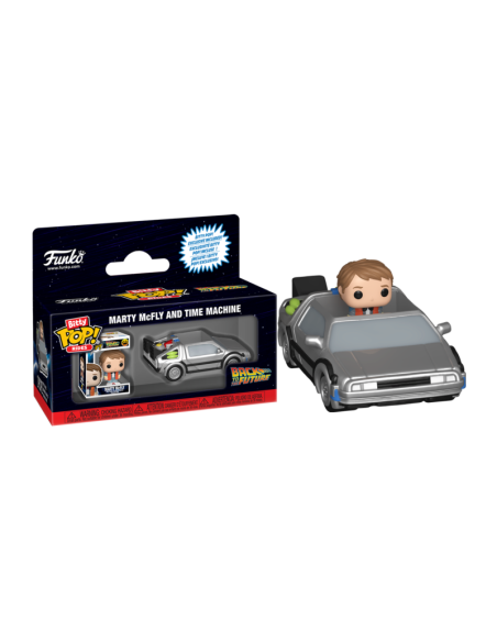 Funko Bitty Pop Rides Marty McFly. Back to the Future  - Funko Bitty Pop Rides Marty McFly. Back to the Future