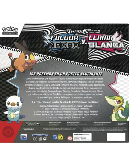 Escarlata y Púrpura 10.5: Fulgor Negro Llama Blanca Poster Collection (Spanish)  - 
