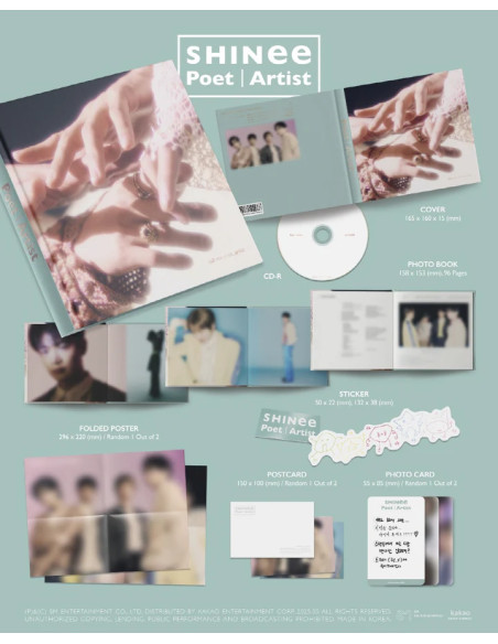 SHINee - [POET | ARTIST] Single Album PHOTO BOOK Version  - SHINee - [POET | ARTIST] Single Album PHOTO BOOK VersionContenido:  