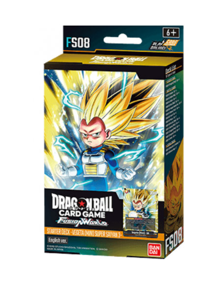Fusion World Vegeta Mini Super Saiyan 3 Starter Deck FS08 (English)  - - A new yellow leader deck will be available. There have 