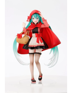 Figura Taito. Hatsune Miku Caperucita Roja. Hatsune Miku Wonderland  - Taito Figure. Hatsune Miku Little Red Riding Hood. Hatsun