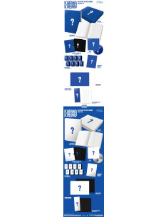 STRAY KIDS - [KARMA] 4th Album  -  STRAY KIDS - [KARMA] 4th Album2 Versiones: Ceremony (Azúl) y Hooray (Blanco) Contents (per ve 2