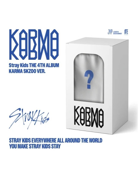 (PRE-ORDER) STRAY KIDS - [KARMA] 4th Album SKZOO  -  (PRE-ORDER) STRAY KIDS - [KARMA] 4th Album SKZOOEste producto es una pre re