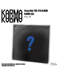 STRAY KIDS - [KARMA] 4th Album LIMITED KARMA  -  STRAY KIDS - [KARMA] 4th Album LIMITED KARMA Contents (per version):  1 Photo C