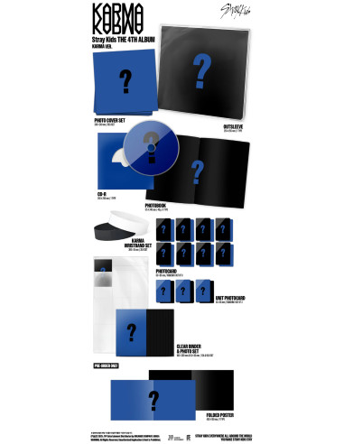 STRAY KIDS - [KARMA] 4th Album LIMITED KARMA  - (PRE-ORDER) STRAY KIDS - [KARMA] 4th Album LIMITED KARMAEste producto es una pre