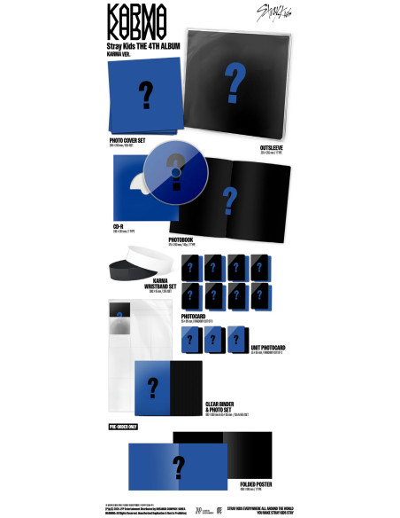 STRAY KIDS - [KARMA] 4th Album LIMITED KARMA  - (PRE-ORDER) STRAY KIDS - [KARMA] 4th Album LIMITED KARMAEste producto es una pre