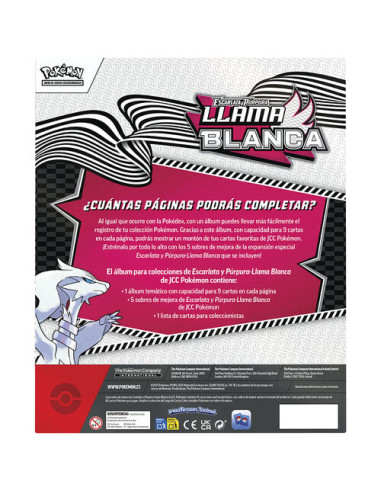 Scarlet & Violet 10.5: White Flare Reshiram Binder Collection (Spanish)  -