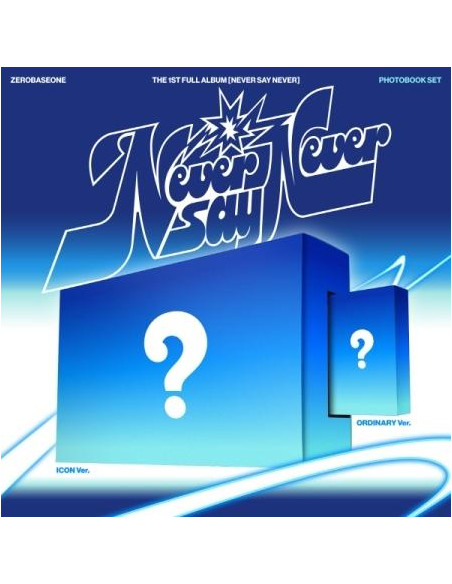 (PRE-ORDER) ZEROBASEONE - [NEVER SAY NEVER] 1st Album PHOTOBOOK  - ZEROBASEONE - ZB1 - Blue Paradise (Photobook ver.)2 Versiones