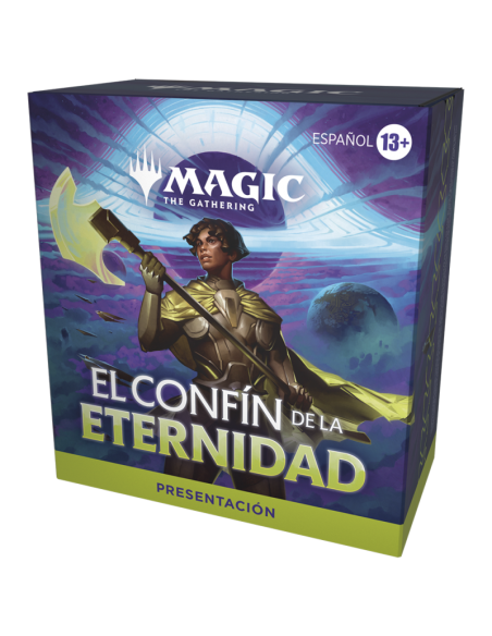 Kit de Presentacion El Confín de la Eternidad  - 6 sobres 1 carta promo 1 Dado