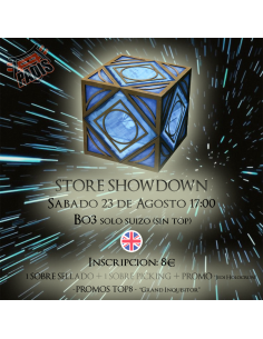 Legends of the Force Store Showdown INGLÉS 23/08 17:00 Star Wars Unlimited  - Inscripción 8€ La entrada ha de pagarse al adquiri