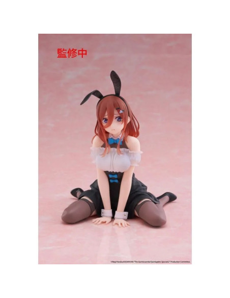 Figure Miku Nakano Bunny version. Desktop Cute 13cm  - 
